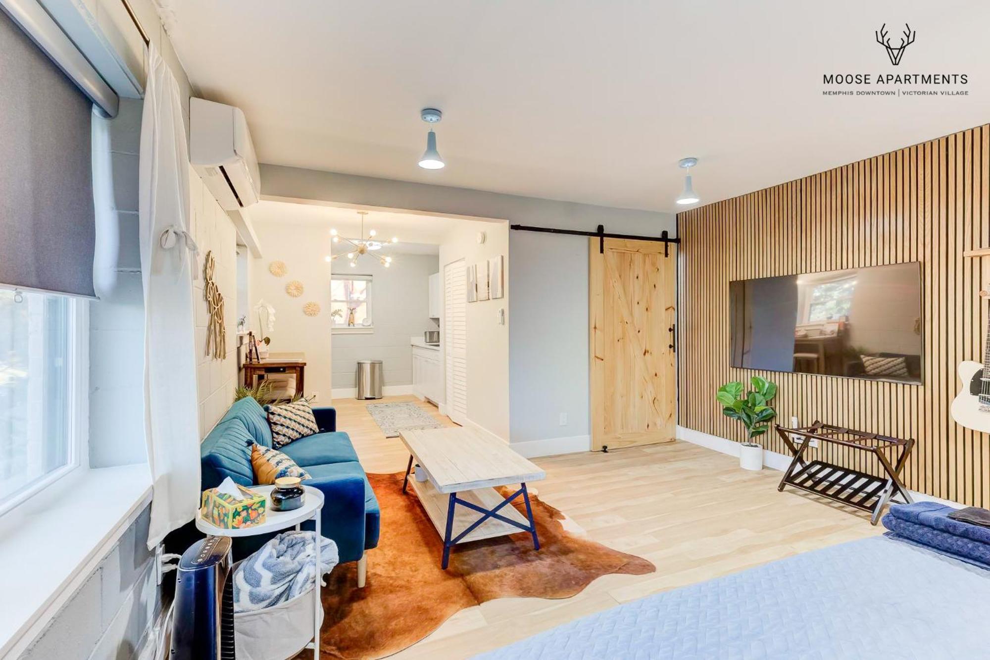 The Moose #7 - Instaworthy Studio With Amazing Views, Free Parking & Heated King Bed Memphis Exterior foto