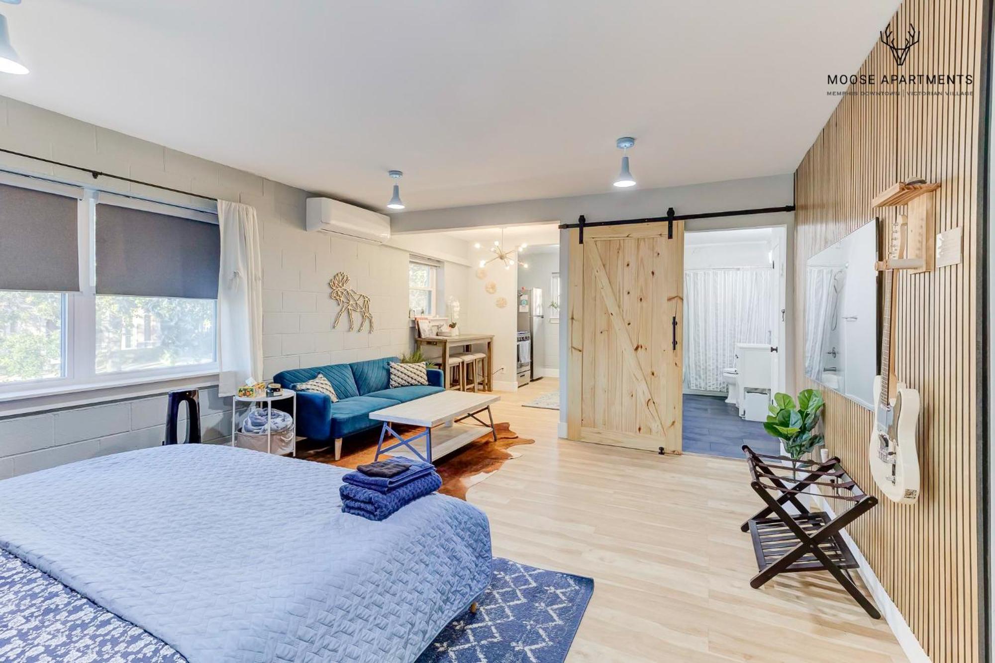 The Moose #7 - Instaworthy Studio With Amazing Views, Free Parking & Heated King Bed Memphis Exterior foto